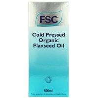 Organic Flaxseed Oil (500ml) - x 2 Twin DEAL Pack