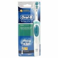 oral b vitality dual clean rechargeable electric toothbrush
