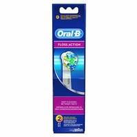 Oral-B FlossAction Replacement Brush Heads pack of 4