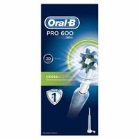 oral b pro 600 crossaction rechargeable electric toothbrush