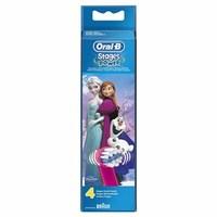 Oral-B Stages Power Kids Replacement Brush Heads - Frozen Pack of 4