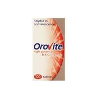 orovite high potency b c vitamin tablets