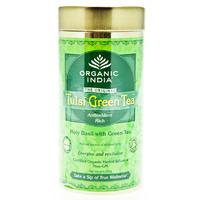 organic india loose tulsi green tea 100g