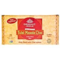 organic india tulsi masala chai 25 tea bags