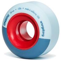 Orangatang Onsen Park 58mm 100a Longboard Wheels - Light Blue