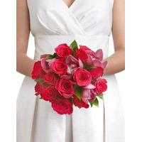 Orchid & Rose Collection - Bridesmaid Bouquet