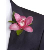 Orchid & Rose Collection - Groom Button Hole