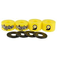 Orangatang Bushings - Yellow Nipples