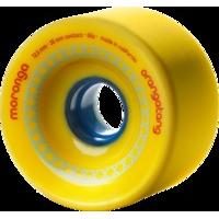 Orangatang Moronga 72.5mm Longboard Wheels - Yellow (Pack of 4)