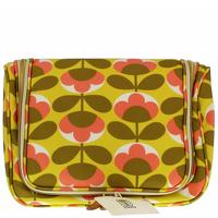 Orla Kiely Gifts and Sets Oval Flower Large Hanging Wash Bag