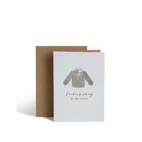 Origami Suit Birthday Card