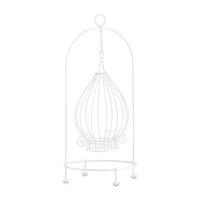Ornamental Wire Centrepiece With...