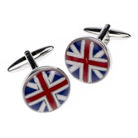 orchid designs cufflinks union jack