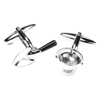 orchid designs cufflinks trowel and pail