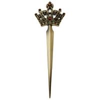 orchid designs letter opener crown