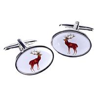 orchid designs cufflinks stags