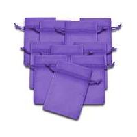 Organza Favor Bags Purple x 10