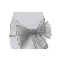 Organza Chair Bow x 6