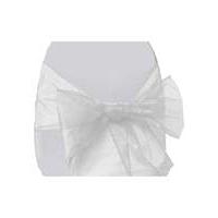 organza chair bow x 6