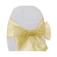 Organza Chair Bow x 6