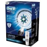 Oral B Professional Care 2500 Cross Action Black Toothbrush Limited Edition 1 item