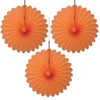 Orange Decorative Mini Fans