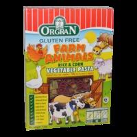orgran gluten free rice corn vegetable pasta animals 200g 200g