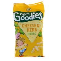 organix 12 month goodies cheese herb puffs 4 pack