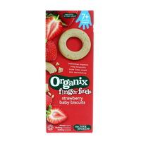Organix 7 Month Baby Biscuits Strawberry