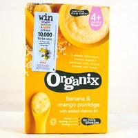 organix 4 month banana mango porridge