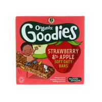 organix 12 month goodies strawberry apple cereal bar 6 pack