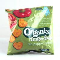 Organix 7 Month Crunchy Red Pepper Hearts