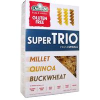 Orgran Super Trio Pasta Spirals - Buckwheat Quinoa & Millet - 250g