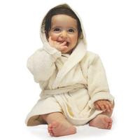 Organic Cotton Baby Robe - 0-2yrs