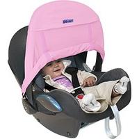 Original Dooky 126306 Sunshade for Car Seat Group 0/Baby Pink