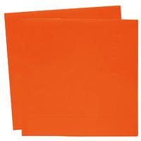 Orange Paper Napkins