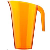 Orange Coloured Plastic Party Jug
