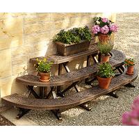 Ornamental 3 -Tier Plant Stand and 2 Corner Stands SAVE £30