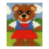 Orchidea Tapestry Embroidery Kit Girl Bear