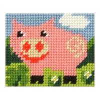 Orchidea Tapestry Embroidery Kit Pig