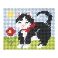 orchidea tapestry embroidery kit kitten