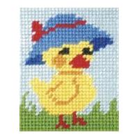 Orchidea Tapestry Embroidery Kit Mother Duck