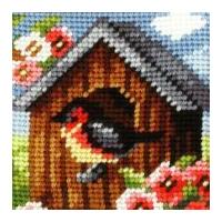 Orchidea Tapestry Embroidery Kit Bird House