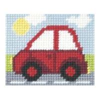 Orchidea Tapestry Embroidery Kit Little Red Car