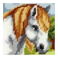 Orchidea Tapestry Embroidery Kit White Horse