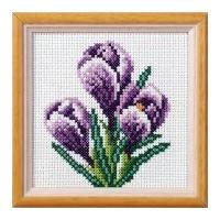 orchidea embroidery cross stitch kit crocus