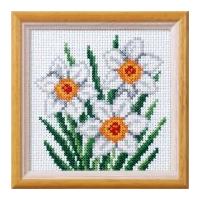 Orchidea Embroidery Cross Stitch Kit Narcissus