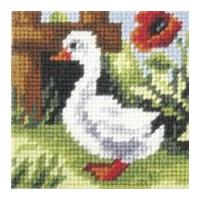 orchidea tapestry embroidery kit baby goose