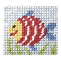 Orchidea Tapestry Embroidery Kit Rainbow Fish