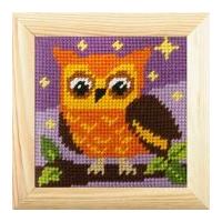 Orchidea Tapestry Embroidery Kit Owl